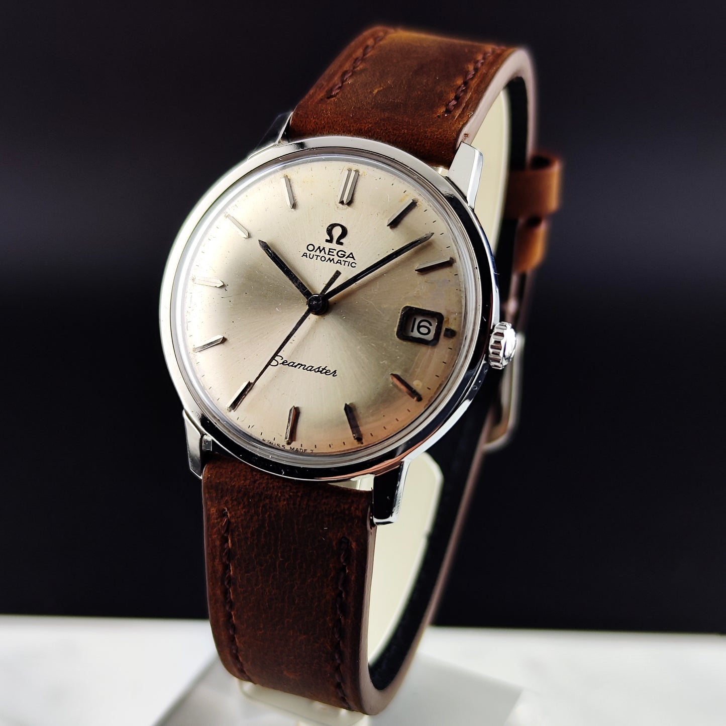 OMEGA Seamaster Automatic Date Silver Dial 1963 [REF. 166.001]