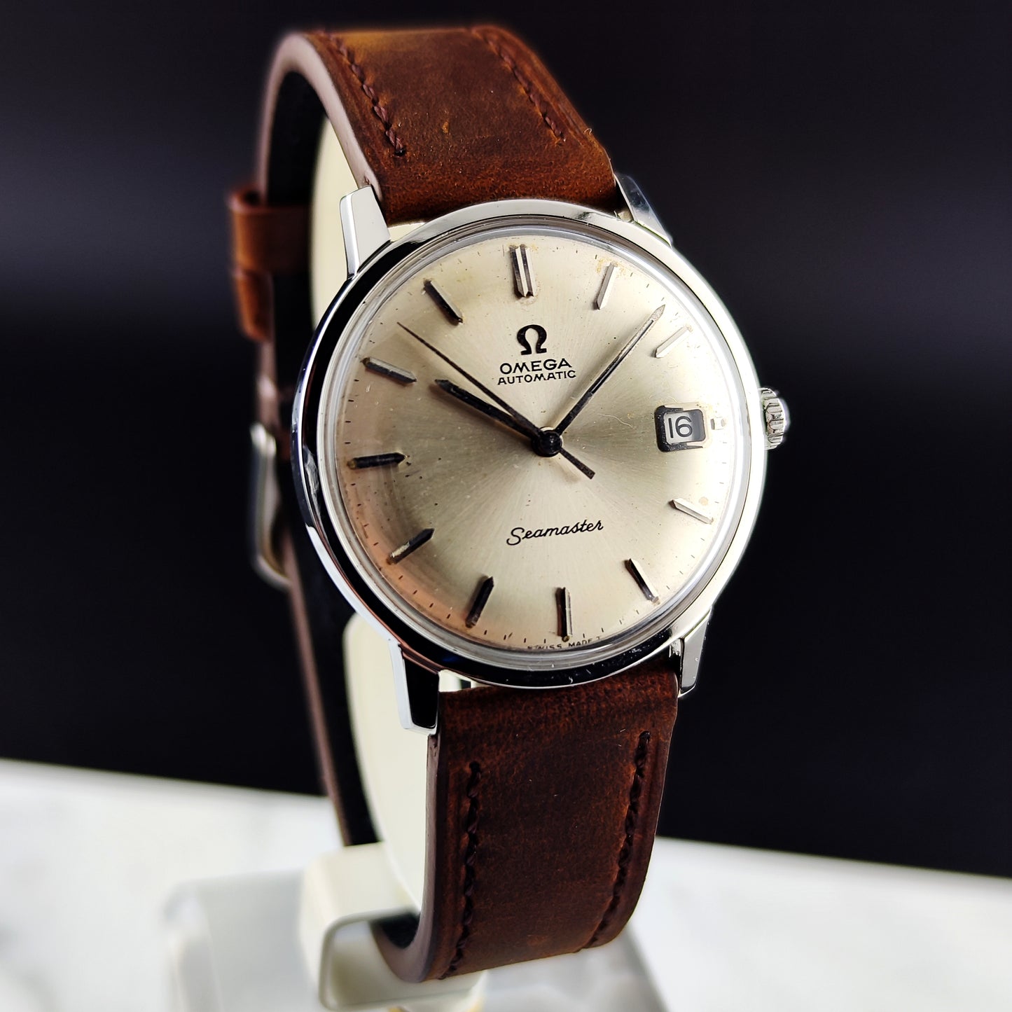 OMEGA Seamaster Automatic Date Silver Dial 1963 [REF. 166.001]