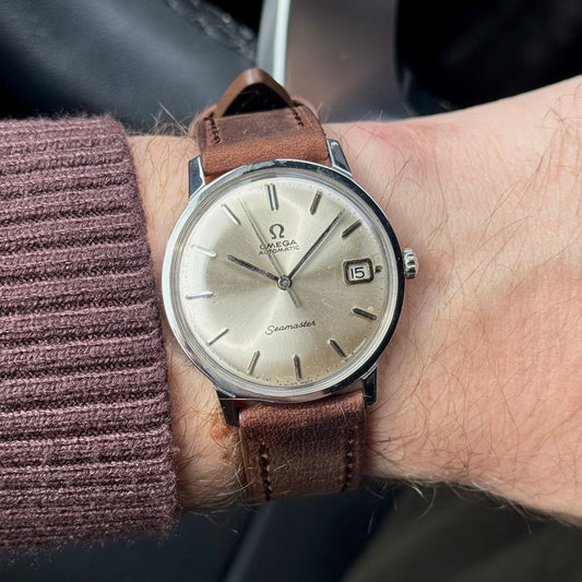 OMEGA Seamaster Automatic Date Silver Dial 1963 [REF. 166.001]