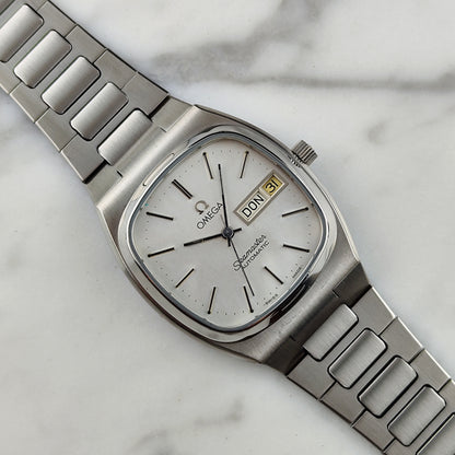 OMEGA Seamaster Automatic German Day-Date White 1982 [REF. 166.0266]