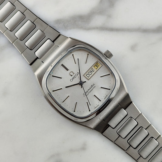 OMEGA Seamaster Automatic German Day-Date White 1982 [REF. 166.0266]
