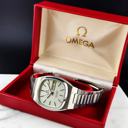 OMEGA Seamaster Automatic German Day-Date White 1982 [REF. 166.0266]