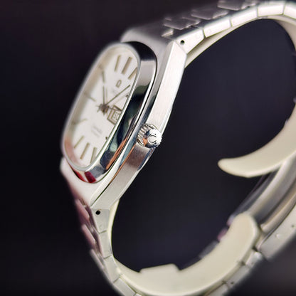 OMEGA Seamaster Automatic German Day-Date White 1982 [REF. 166.0266]