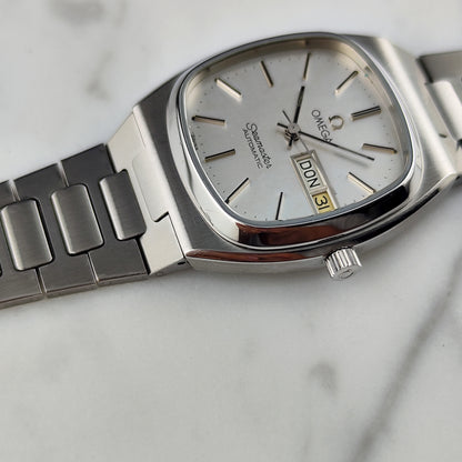 OMEGA Seamaster Automatic German Day-Date White 1982 [REF. 166.0266]