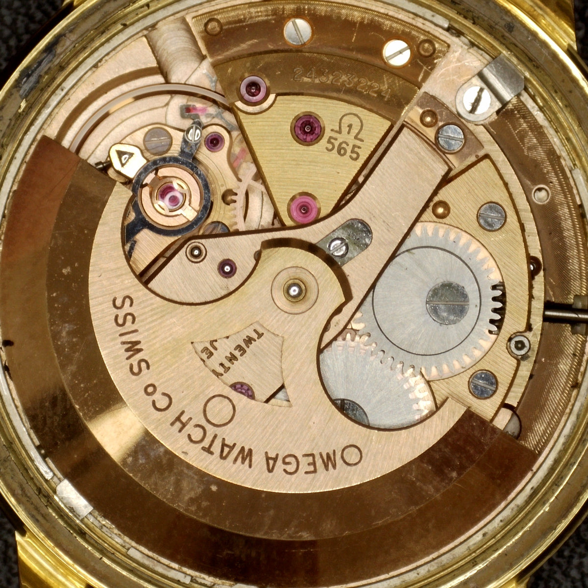 Omega Seamaster Automatic Gold Champagne White Dial 1966 Serviced 10/2026 – Bild 16