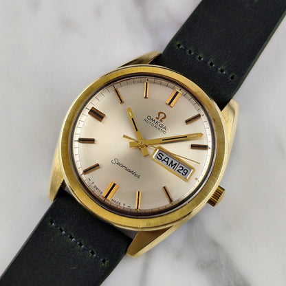 Omega Seamaster Automatic Gold France Day-Date Near Mint 1969 Serviced 07/2026 [REF. 168.032]