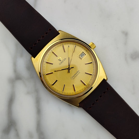 OMEGA Seamaster Automatic Gold Mint+ Serviced 01/2026 [REF. 166.0204]