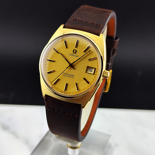 OMEGA Seamaster Automatic Gold Mint+ Serviced 01/2026 [REF. 166.0204]