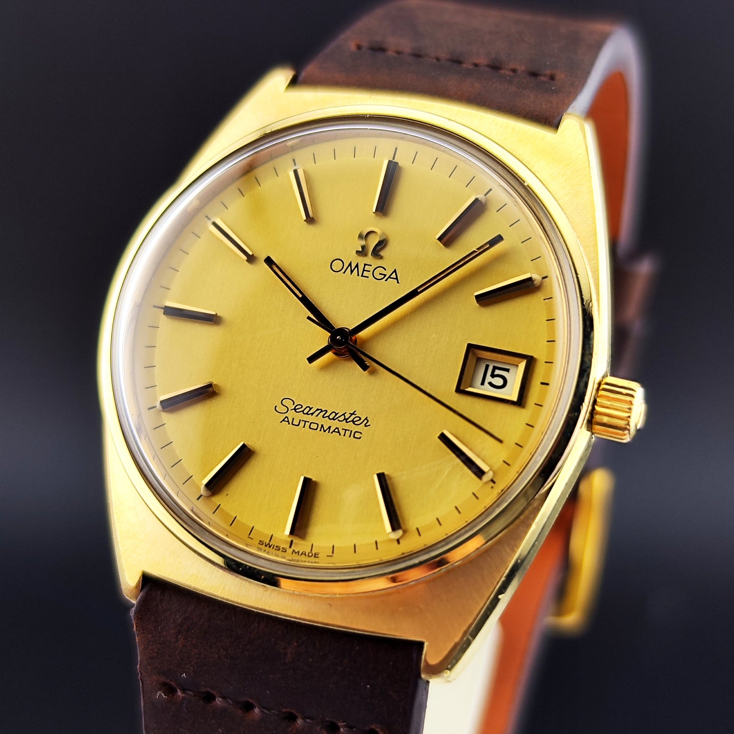 OMEGA Seamaster Automatic Gold Mint+ Serviced 01/2026 [REF. 166.0204]