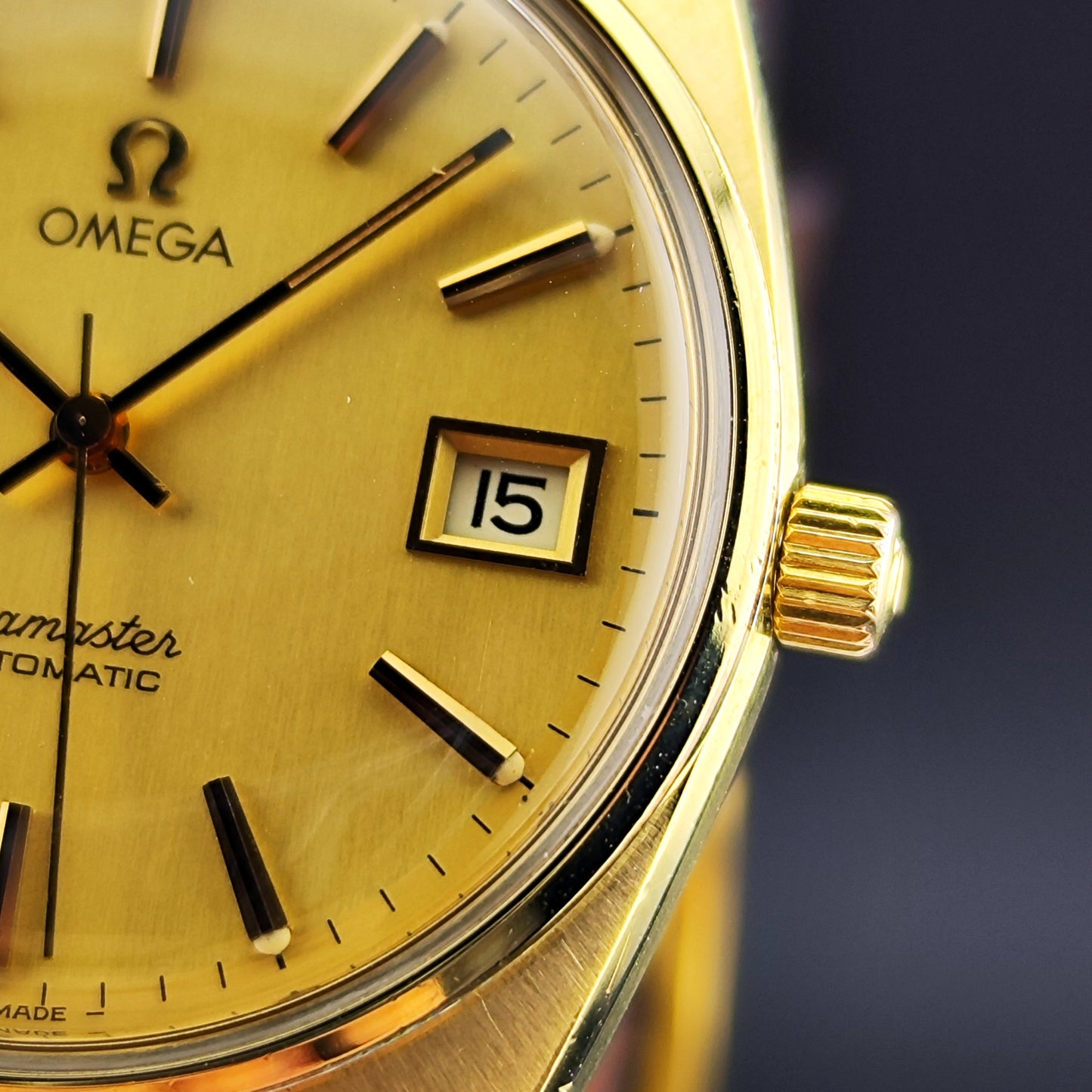 OMEGA Seamaster Automatic Gold Mint+ Serviced 01/2026 [REF. 166.0204]