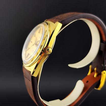 OMEGA Seamaster Automatic Gold Mint+ Serviced 01/2026 [REF. 166.0204]