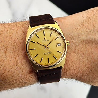 OMEGA Seamaster Automatic Gold Mint+ Serviced 01/2026 [REF. 166.0204]