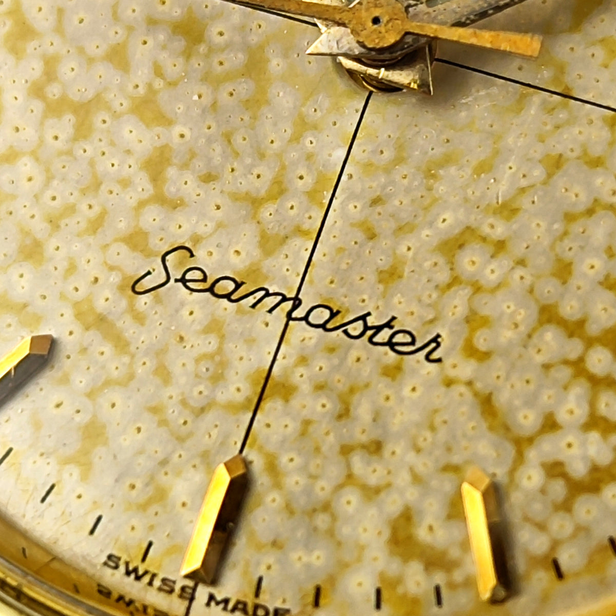 Omega Seamaster Automatic Gold Tropical Patina Dial Rare Patina 1956 Serviced 09/2026 – Bild 15