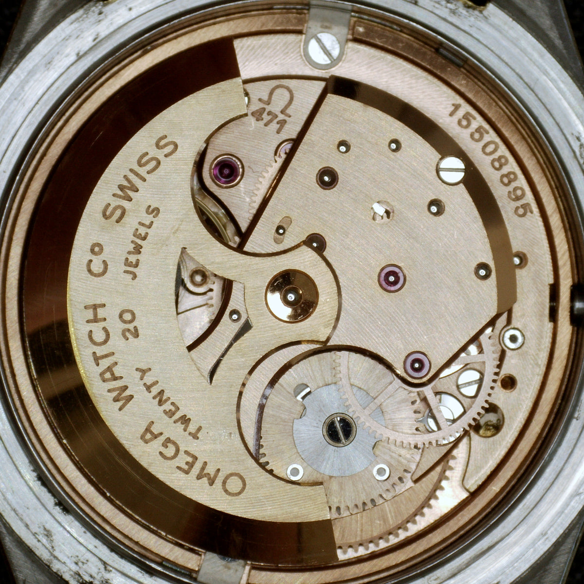 Omega Seamaster Automatic Gold Tropical Patina Dial Rare Patina 1956 Serviced 09/2026 – Bild 16