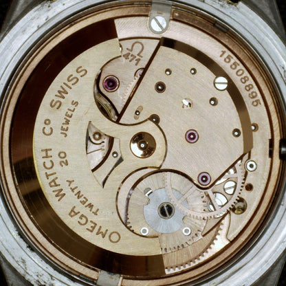Omega Seamaster Automatic Gold Tropical Patina Dial Rare Patina 1956 Serviced 09/2026 – Bild 16