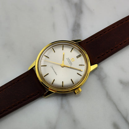 OMEGA Seamaster Automatic Gold White Dial Mint [REF. 165.002]