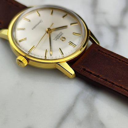 OMEGA Seamaster Automatic Gold White Dial Mint [REF. 165.002]