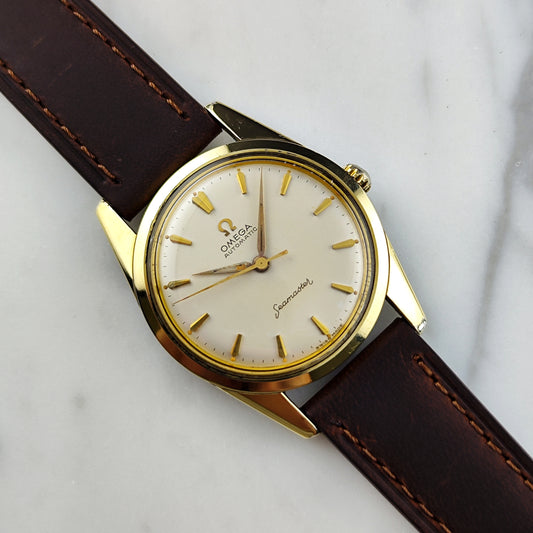OMEGA Seamaster Automatic Gold White Dial 1960 [REF. 14700]