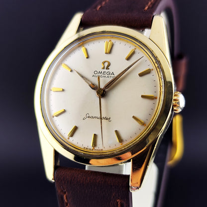 OMEGA Seamaster Automatic Gold White Dial 1960 [REF. 14700]