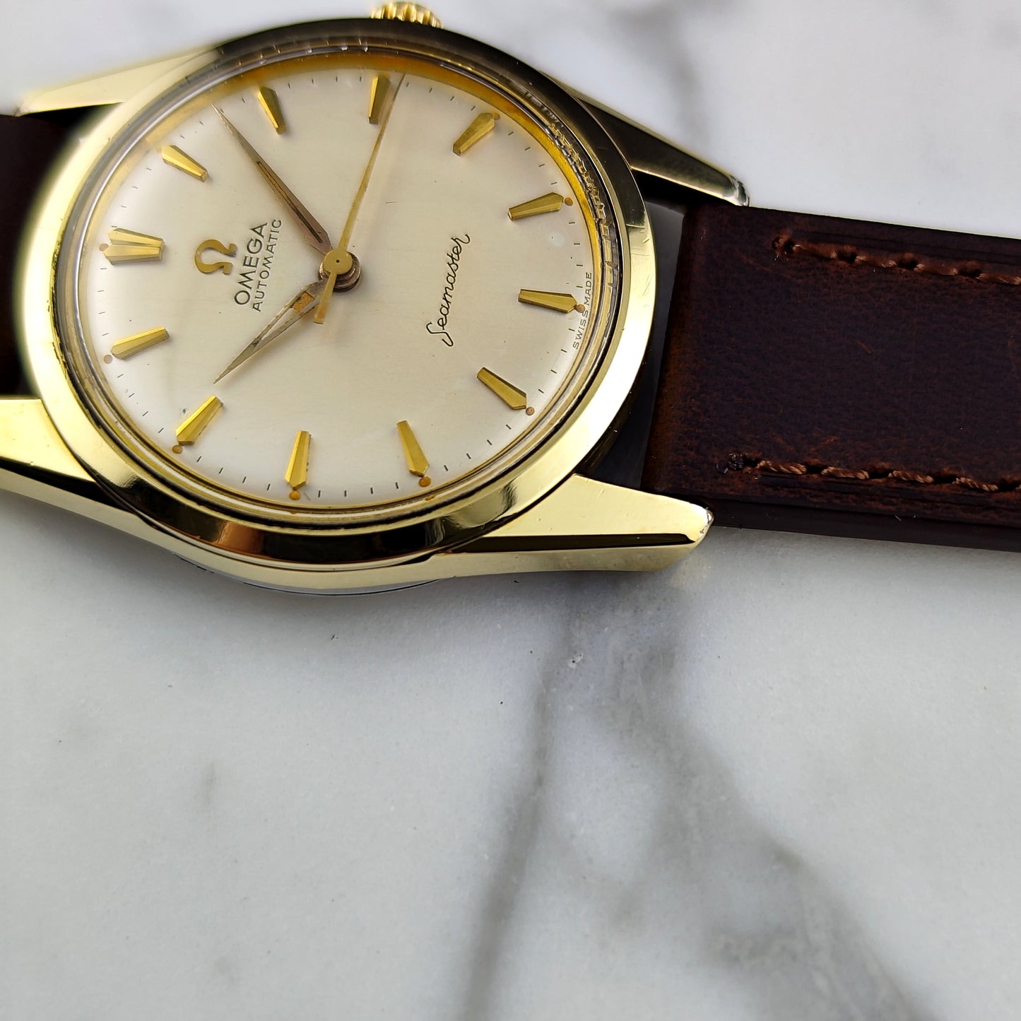 OMEGA Seamaster Automatic Gold White Dial 1960 [REF. 14700]