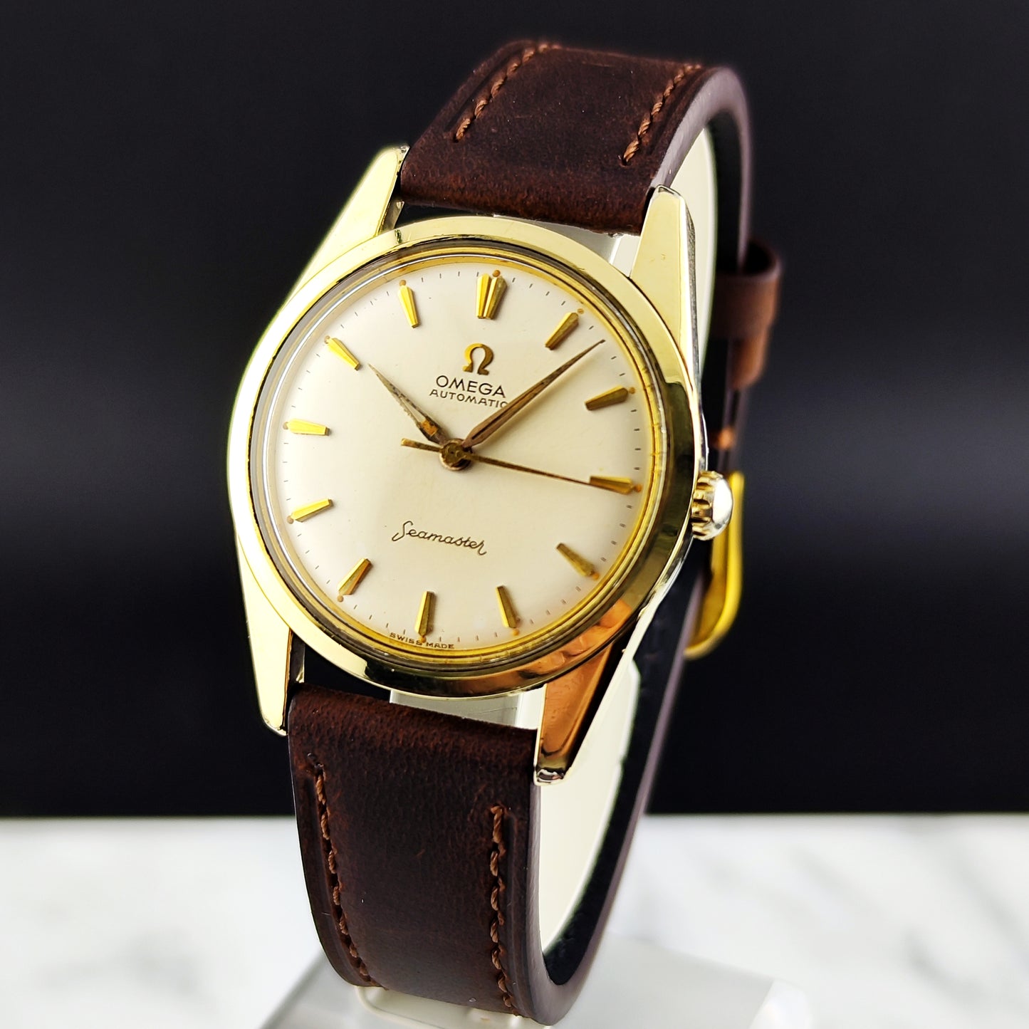 OMEGA Seamaster Automatic Gold White Dial 1960 [REF. 14700]