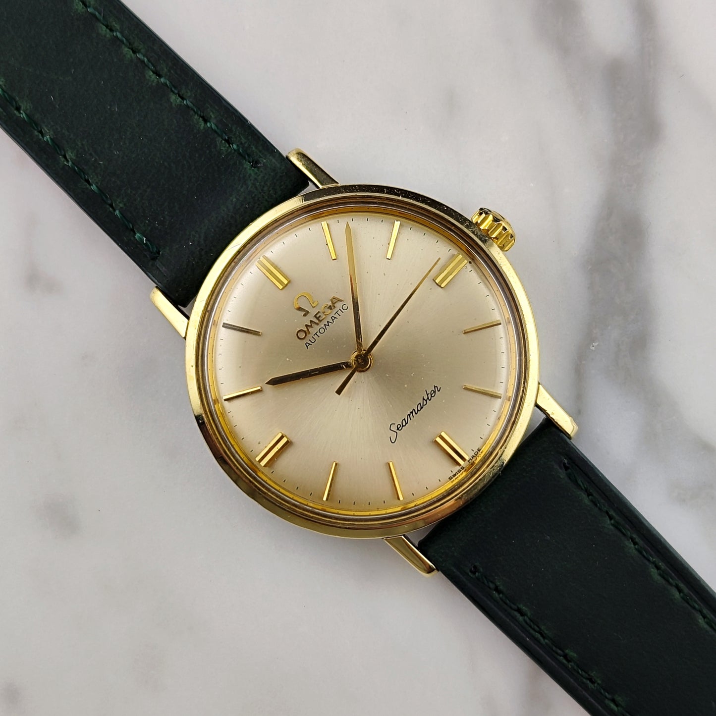 OMEGA Seamaster Automatic Gold White Dial 1961 [REF. 14765]