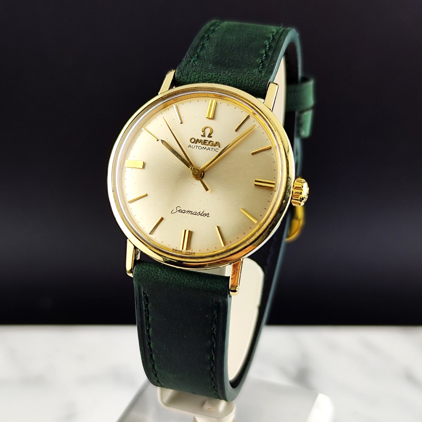 OMEGA Seamaster Automatic Gold White Dial 1961 [REF. 14765]