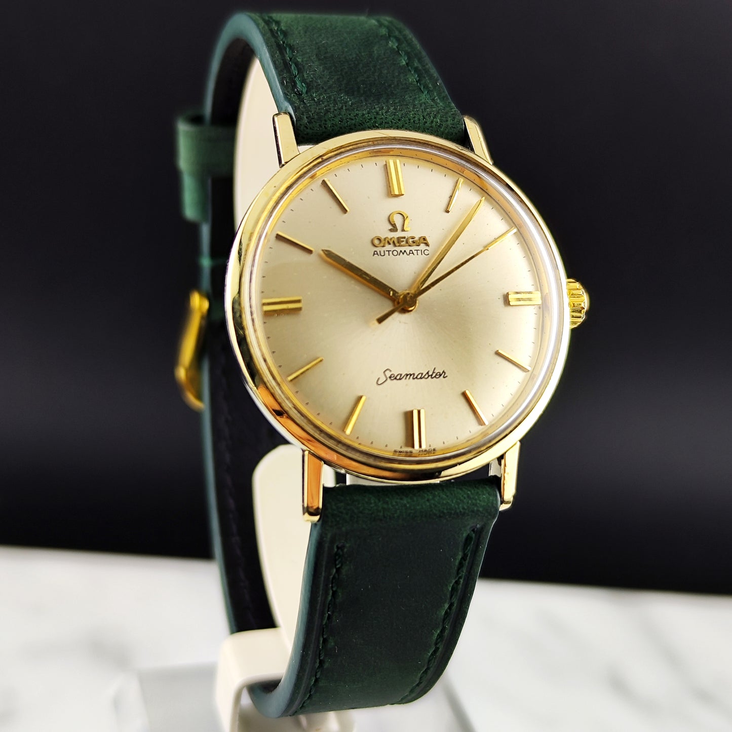 OMEGA Seamaster Automatic Gold White Dial 1961 [REF. 14765]