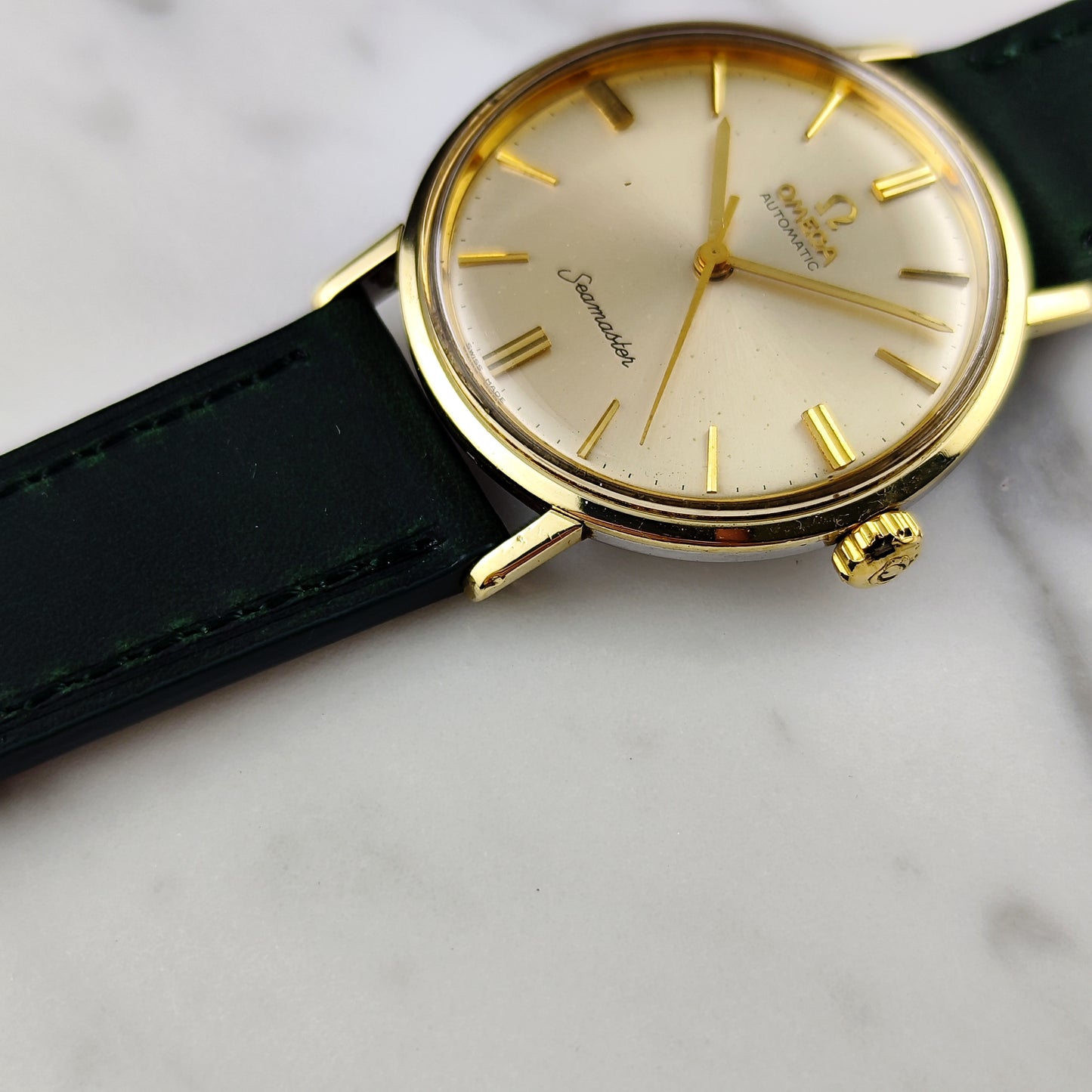 OMEGA Seamaster Automatic Gold White Dial 1961 [REF. 14765]