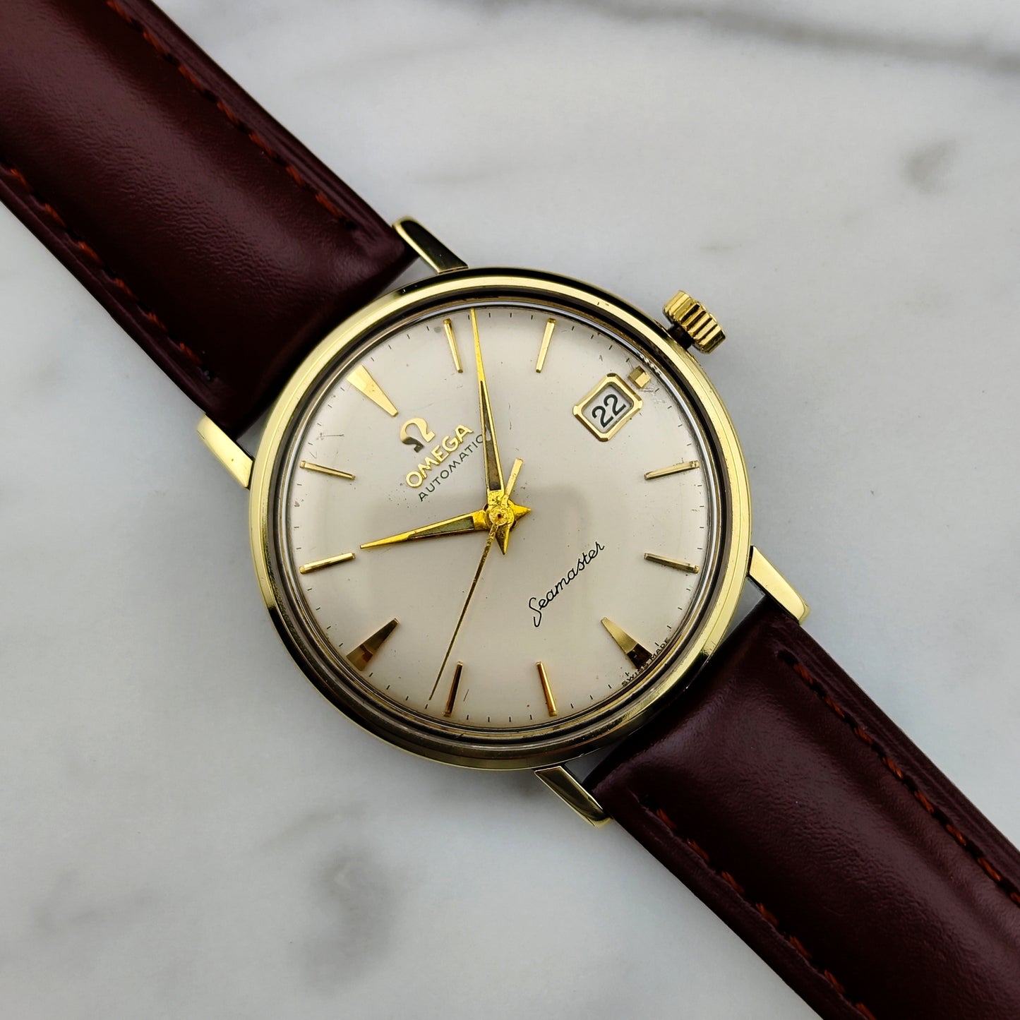 OMEGA Seamaster Automatic Gold White Dial 1961 [REF. 14770]