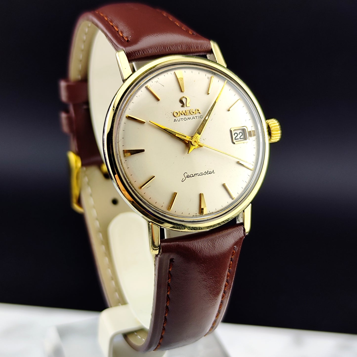 OMEGA Seamaster Automatic Gold White Dial 1961 [REF. 14770]