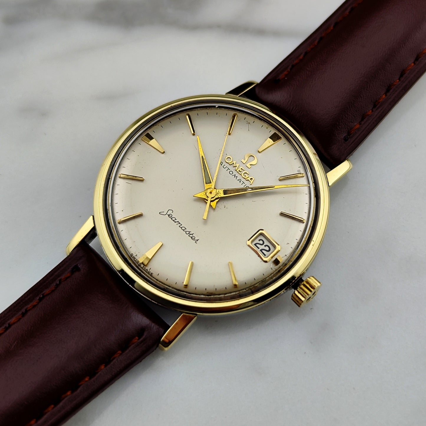 OMEGA Seamaster Automatic Gold White Dial 1961 [REF. 14770]