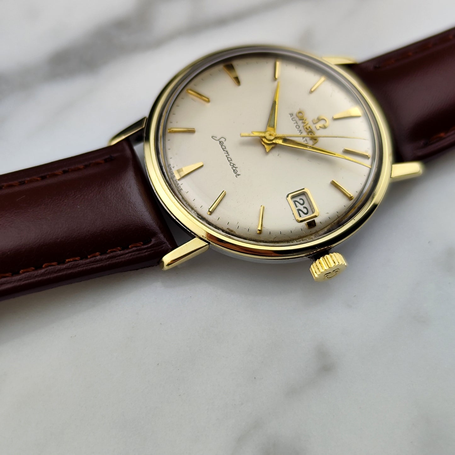 OMEGA Seamaster Automatic Gold White Dial 1961 [REF. 14770]
