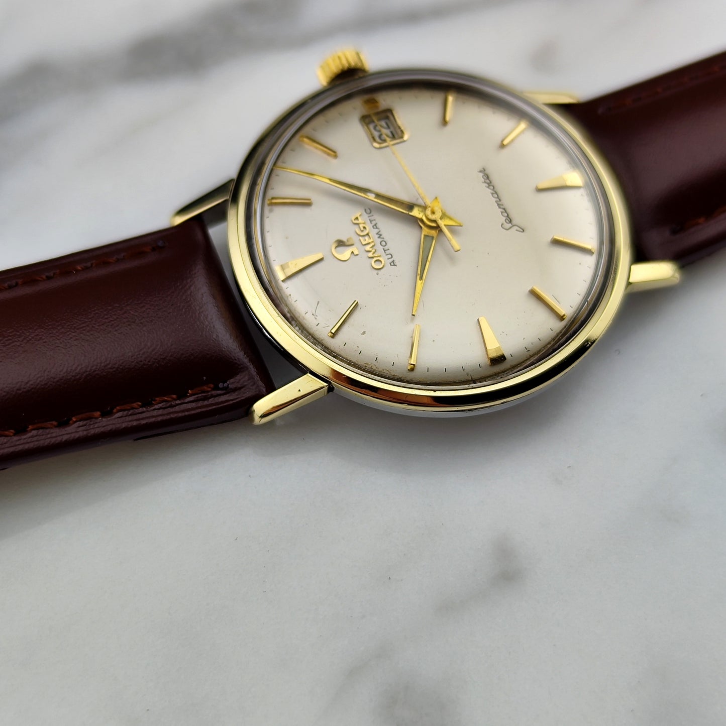OMEGA Seamaster Automatic Gold White Dial 1961 [REF. 14770]