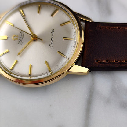 Omega Seamaster Automatic Gold White Dial 1965 – Bild 12