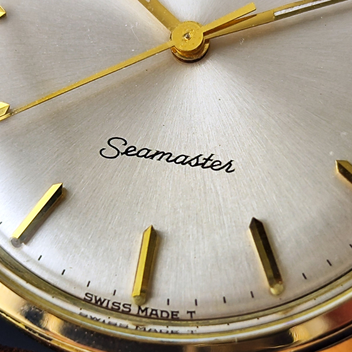 Omega Seamaster Automatic Gold White Dial 1965 – Bild 4