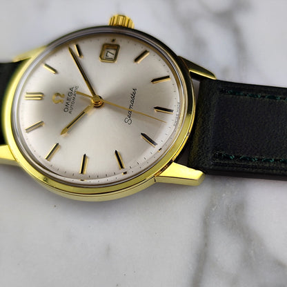 Omega Seamaster Automatic Gold White Dial 1967 Serviced 10/2026 – Bild 12