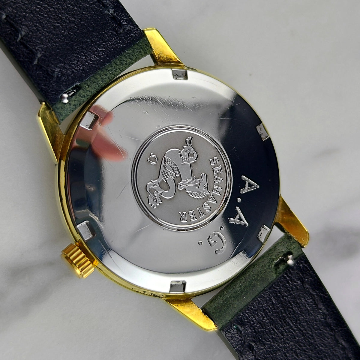 Omega Seamaster Automatic Gold White Dial 1967 Serviced 10/2026 – Bild 15