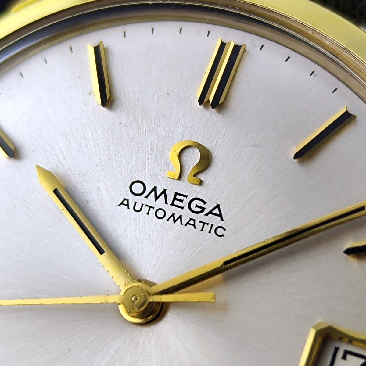 Omega Seamaster Automatic Gold White Dial 1967 Serviced 10/2026 – Bild 3