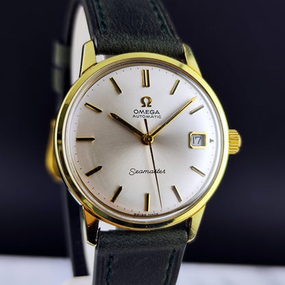 Omega Seamaster Automatic Gold White Dial 1967 Serviced 10/2026 – Bild 6