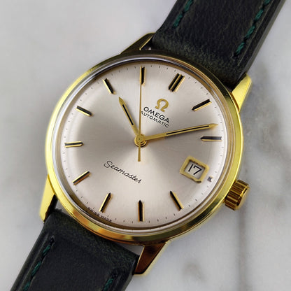 Omega Seamaster Automatic Gold White Dial 1967 Serviced 10/2026 – Bild 9
