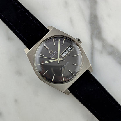 OMEGA Seamaster Automatic Grey Dial German Day-Date 1972 Serviced 07/2026 [REF. 166.0120]