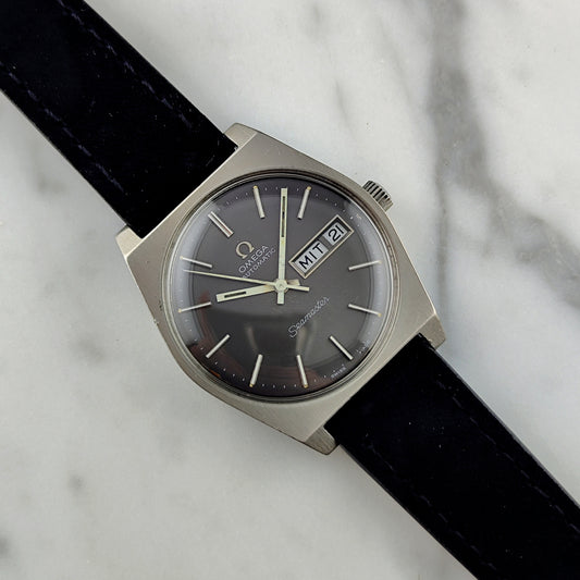 OMEGA Seamaster Automatic Grey Dial German Day-Date 1972 Serviced 07/2026 [REF. 166.0120]