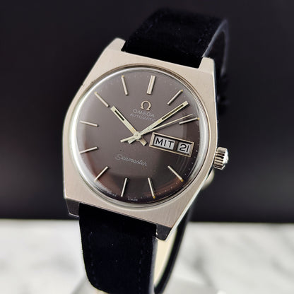 OMEGA Seamaster Automatic Grey Dial German Day-Date 1972 Serviced 07/2026 [REF. 166.0120]
