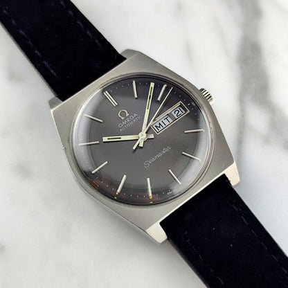 OMEGA Seamaster Automatic Grey Dial German Day-Date 1972 Serviced 07/2026 [REF. 166.0120]