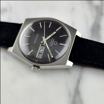 OMEGA Seamaster Automatic Grey Dial German Day-Date 1972 Serviced 07/2026 [REF. 166.0120]