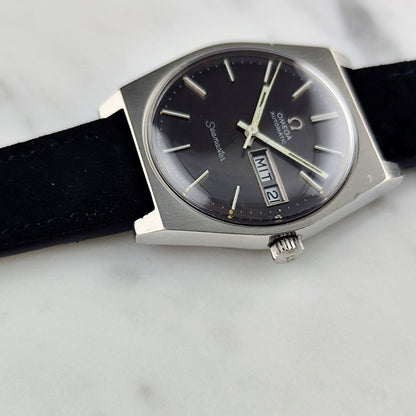 OMEGA Seamaster Automatic Grey Dial German Day-Date 1972 Serviced 07/2026 [REF. 166.0120]