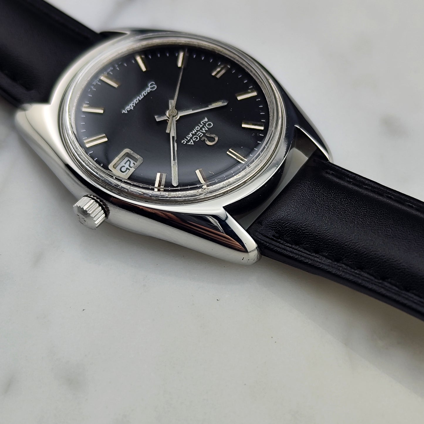 OMEGA Seamaster Automatic Rare Black Dial Date [REF. 166.067]