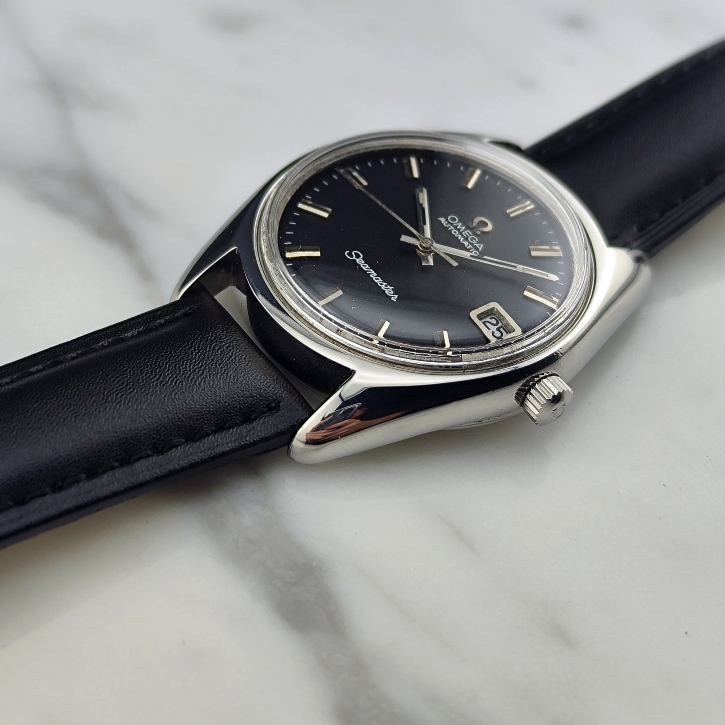 OMEGA Seamaster Automatic Rare Black Dial Date [REF. 166.067]