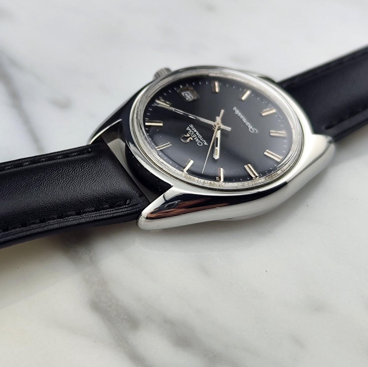 OMEGA Seamaster Automatic Rare Black Dial Date [REF. 166.067]